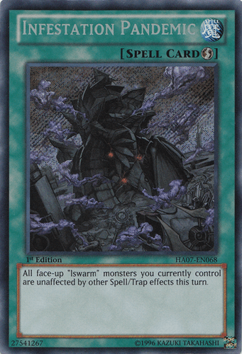 Infestation Pandemic - HA07-EN068 Secret Rare Unlimited