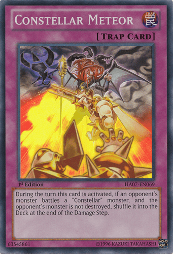 Constellar Meteor - HA07-EN069 Super Rare 1st Edition
