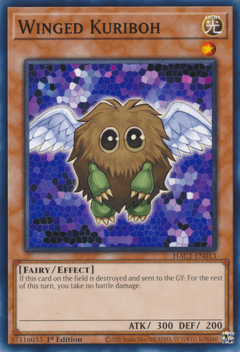 Winged Kuriboh - HAC1-EN013 Duel Terminal Technology Common 1st Edition