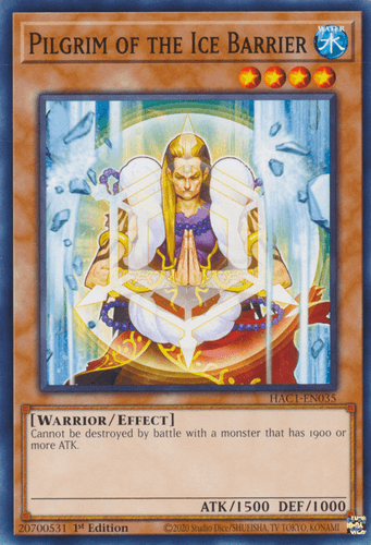 Pilgrim of the Ice Barrier - HAC1-EN035 Common 1st Edition