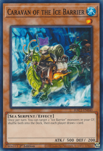 Caravan of the Ice Barrier - HAC1-EN040 Common 1st Edition