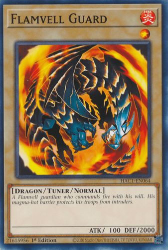 Flamvell Guard - HAC1-EN064 Common 1st Edition