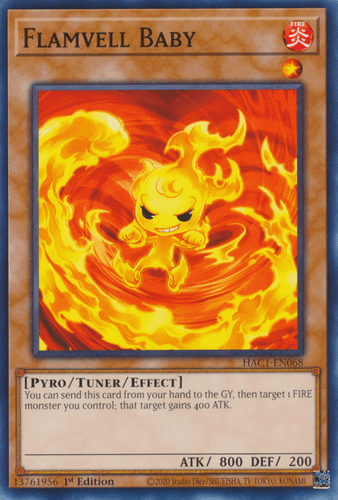 Flamvell Baby - HAC1-EN068 Common 1st Edition