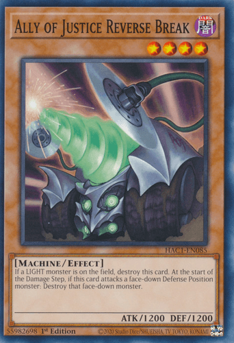 Ally of Justice Reverse Break - HAC1-EN085 Common 1st Edition