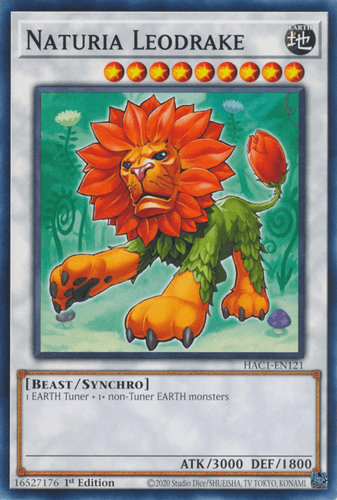 Naturia Leodrake - HAC1-EN121 Duel Terminal Technology Common 1st Edition