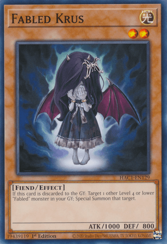 Fabled Krus - HAC1-EN129 Common 1st Edition