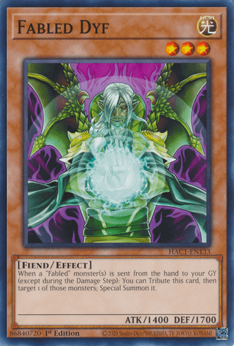 Fabled Dyf - HAC1-EN133 Common 1st Edition