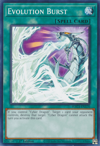 Evolution Burst - HAC1-EN170 Duel Terminal Technology Common 1st Edition