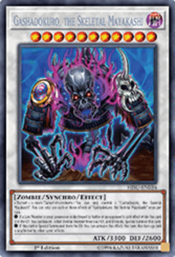 Gashadokuro, the Skeletal Mayakashi - HISU-EN036 Secret Rare 1st Edition