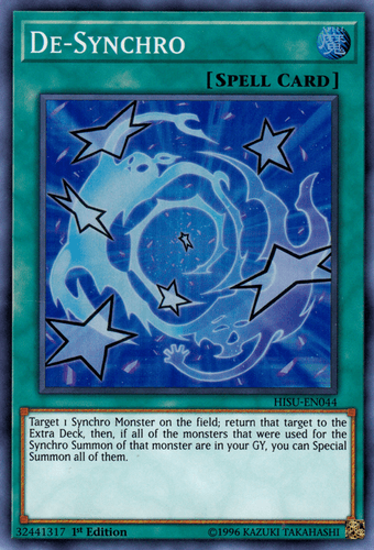 De-Synchro - HISU-EN044 Super Rare 1st Edition