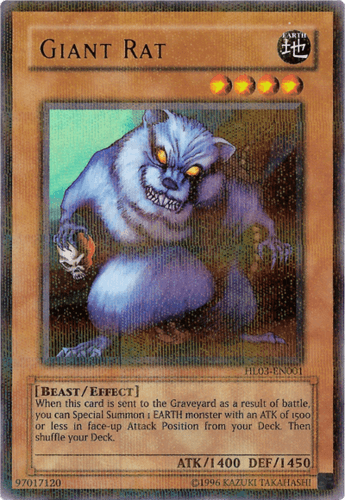 Giant Rat - HL03-EN001 Parallel Rare Limited Edition