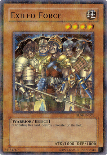 Exiled Force - HL04-EN001 Parallel Rare Limited Edition