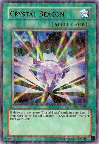 Crystal Beacon - HL05-EN003 Parallel Rare Limited Edition