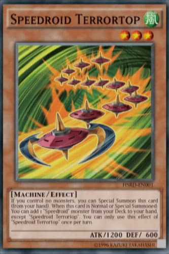 Speedroid Terrortop - HSRD-EN001 Super Rare 1st Edition