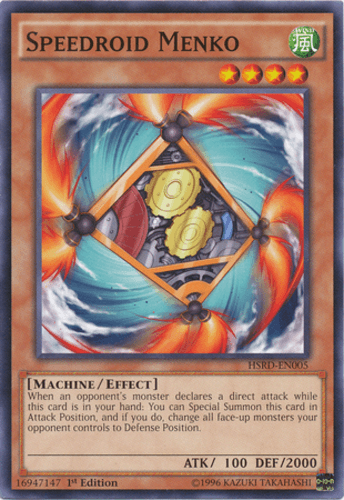 Speedroid Menko - HSRD-EN005 Common 1st Edition