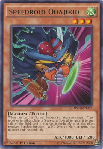 Speedroid Ohajikid - HSRD-EN007 Rare 1st Edition