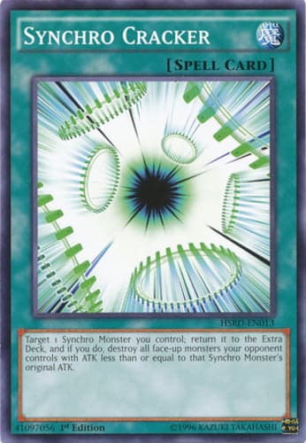 Synchro Cracker - HSRD-EN013 Common 1st Edition