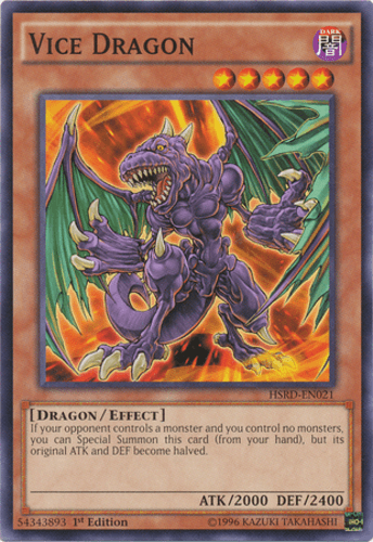 Vice Dragon - HSRD-EN021 Common 1st Edition