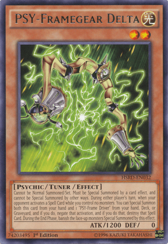 PSY-Framegear Delta - HSRD-EN032 Rare 1st Edition