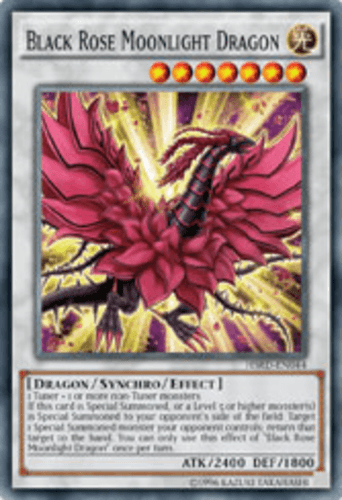 Black Rose Moonlight Dragon - HSRD-EN044 Super Rare 1st Edition