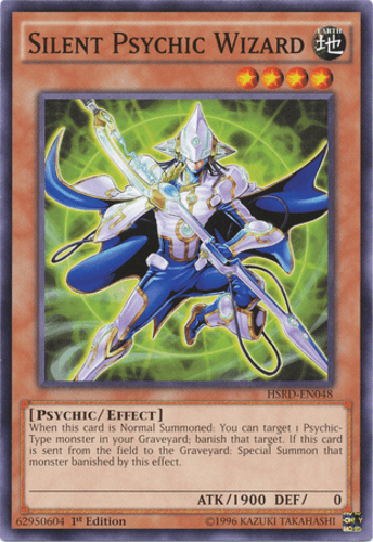 Silent Psychic Wizard - HSRD-EN048 Common 1st Edition