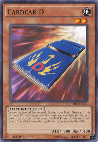 Cardcar D - HSRD-EN051 Common 1st Edition