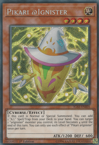 Pikari @Ignister - IGAS-EN001 Secret Rare Unlimited