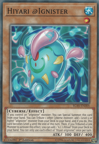 Hiyari @Ignister - IGAS-EN005 Common 1st Edition