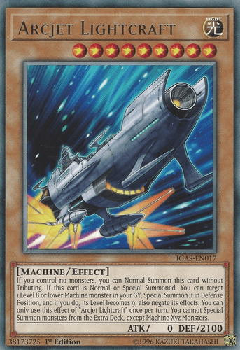 Arcjet Lightcraft - IGAS-EN017 Rare Unlimited