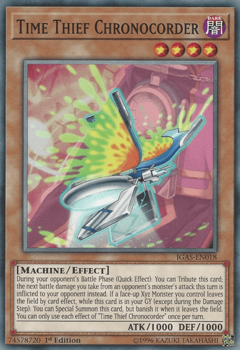 Time Thief Chronocorder - IGAS-EN018 Common Unlimited