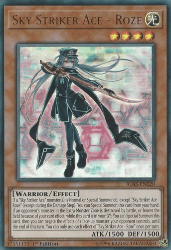 Sky Striker Ace - Roze - IGAS-EN020 Ultra Rare Unlimited