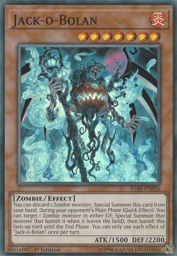 Jack-o-Bolan - IGAS-EN026 Super Rare Unlimited