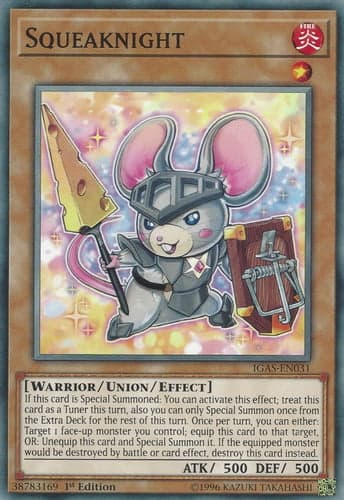 Squeaknight - IGAS-EN031 Common 1st Edition