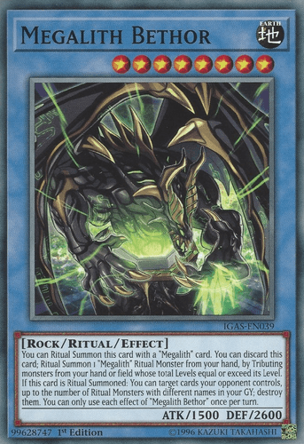 Megalith Bethor - IGAS-EN039 Common Unlimited