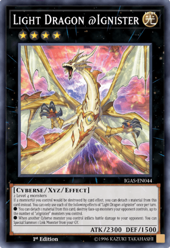 Light Dragon @Ignister - IGAS-EN044 Super Rare Unlimited