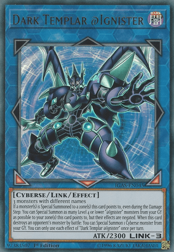 Dark Templar @Ignister - IGAS-EN045 Ultra Rare Unlimited