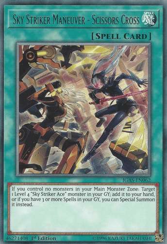 Sky Striker Maneuver - Scissors Cross - IGAS-EN062 Rare Unlimited