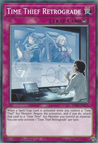 Time Thief Retrograde - IGAS-EN075 Common 1st Edition