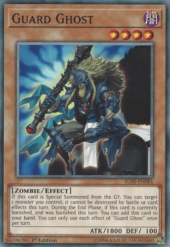 Guard Ghost - IGAS-EN081 Common 1st Edition