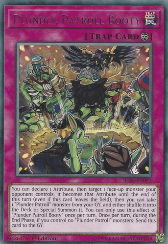 Plunder Patroll Booty - IGAS-EN091 Rare 1st Edition