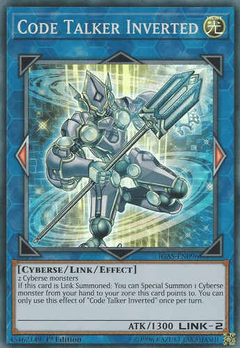 Code Talker Inverted - IGAS-EN096 Super Rare 1st Edition