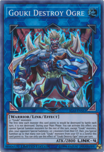 Gouki Destroy Ogre - IGAS-ENSE2 Super Rare Limited Edition