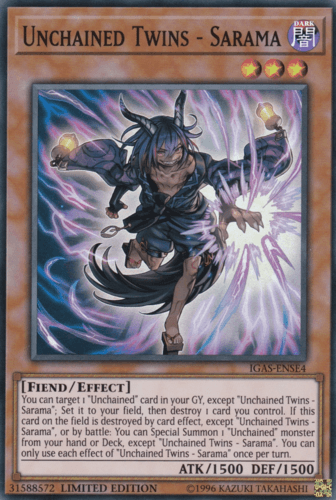 Unchained Twins - Sarama - IGAS-ENSE4 Super Rare Limited Edition