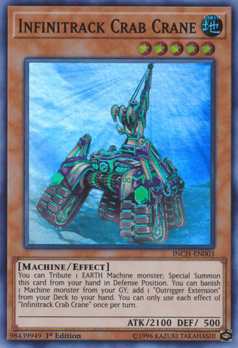 Infinitrack Crab Crane - INCH-EN003 Super Rare 1st Edition
