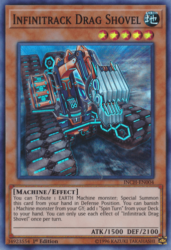 Infinitrack Drag Shovel - INCH-EN004 Super Rare 1st Edition