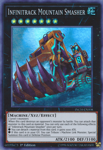 Infinitrack Mountain Smasher - INCH-EN008 Super Rare 1st Edition