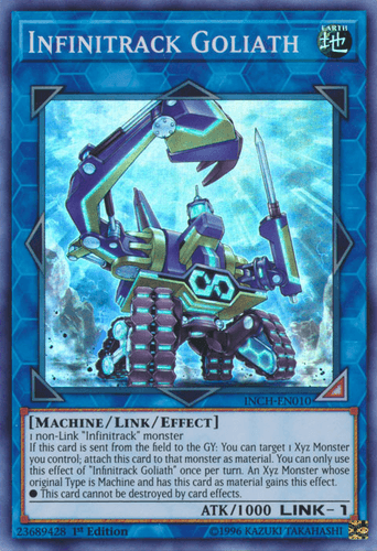 Infinitrack Goliath - INCH-EN010 Super Rare 1st Edition