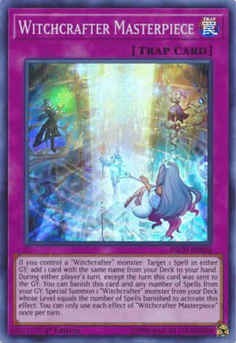 Witchcrafter Masterpiece - INCH-EN026 Super Rare 1st Edition