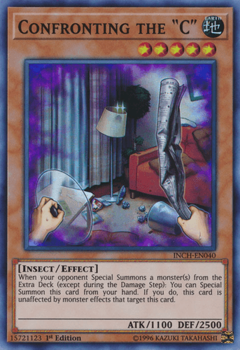 Confronting the "C" - INCH-EN040 Super Rare 1st Edition