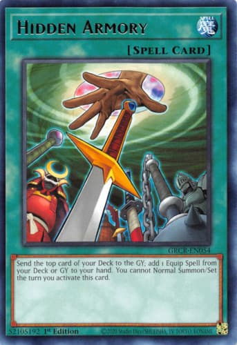Hidden Armory - INCH-EN042 Super Rare 1st Edition